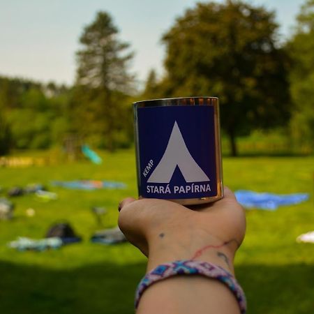 Kemp na Staré papírně Dobronice Exteriér fotografie